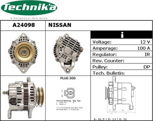 Technika A24098 - Генератор unicars.by