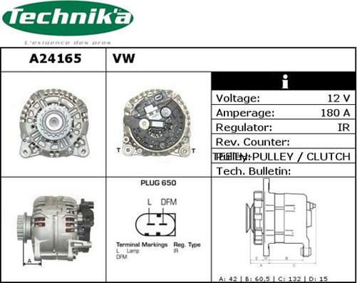 Technika A24165 - Генератор unicars.by