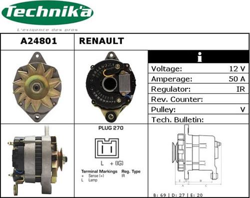 Technika A24801 - Генератор unicars.by