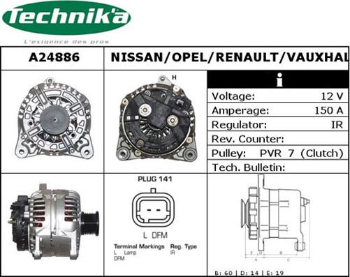 Technika A24886 - Генератор unicars.by