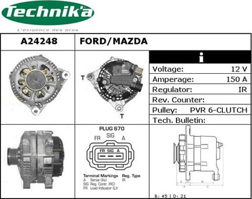 Technika A24248 - Генератор unicars.by