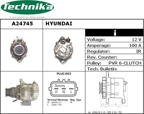 Technika A24745 - Генератор unicars.by