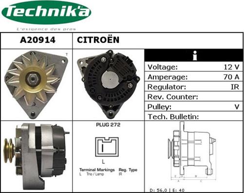 Technika A20914 - Генератор unicars.by