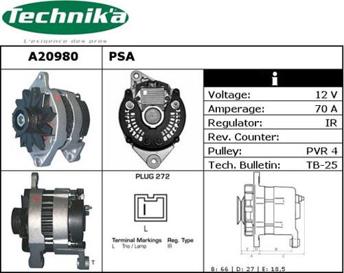 Technika A20980 - Генератор unicars.by