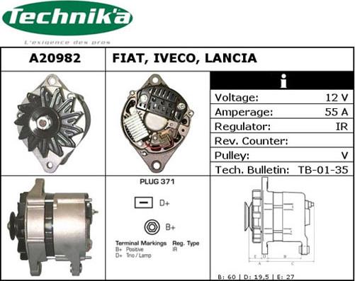 Technika A20982 - Генератор unicars.by