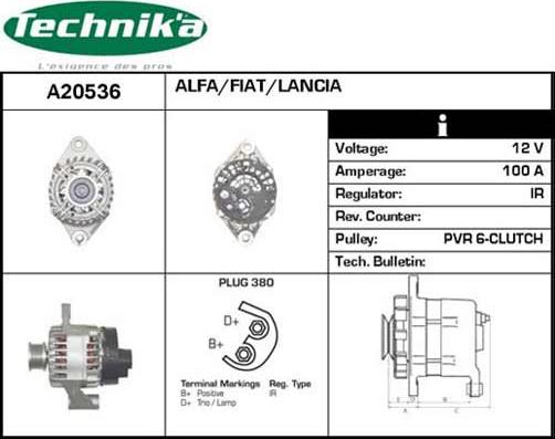 Technika A20536 - Генератор unicars.by