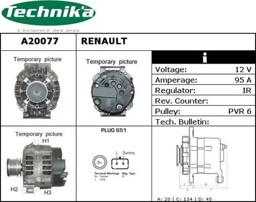 Technika A20077 - Генератор unicars.by