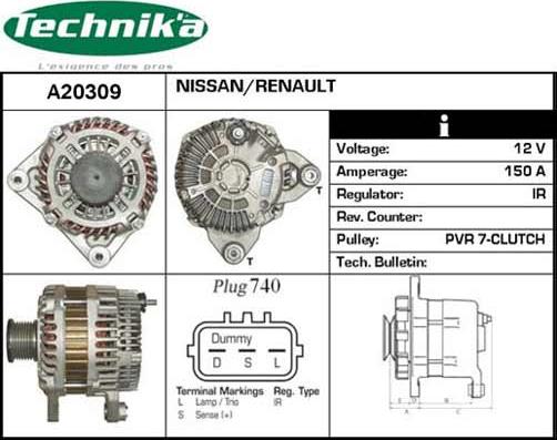 Technika A20309 - Генератор unicars.by