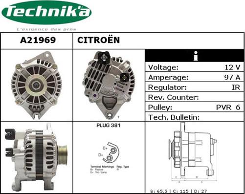 Technika A21969 - Генератор unicars.by