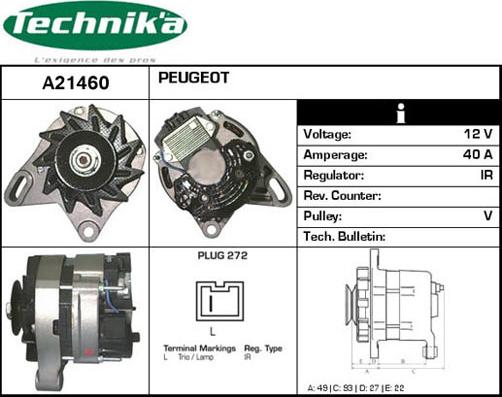 Technika A21460 - Генератор unicars.by