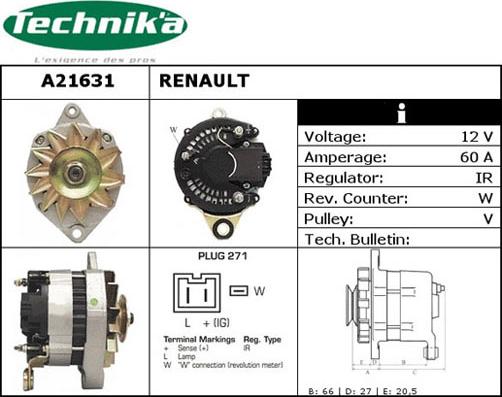 Technika A21631 - Генератор unicars.by