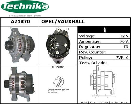 Technika A21870 - Генератор unicars.by