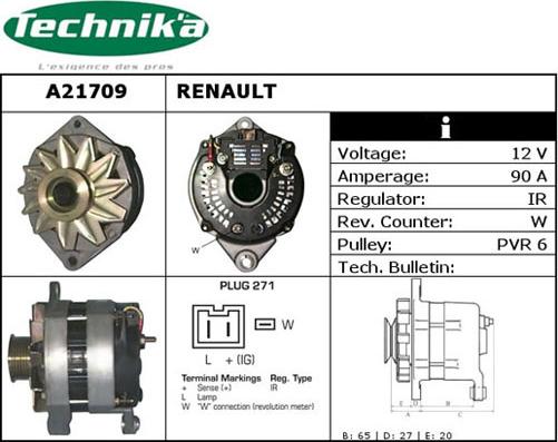 Technika A21709 - Генератор unicars.by