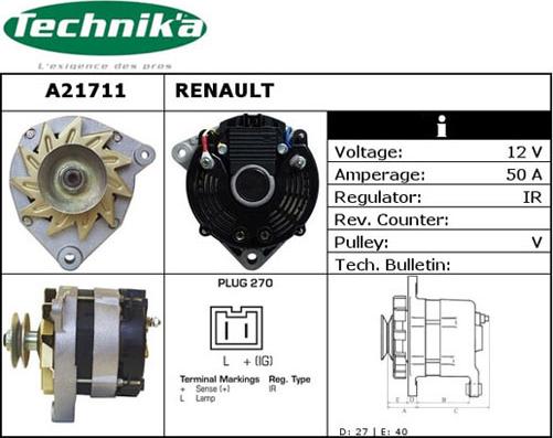 Technika A21711 - Генератор unicars.by