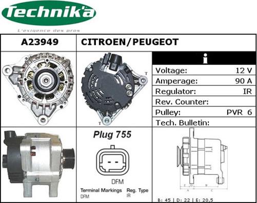 Technika A23949 - Генератор unicars.by