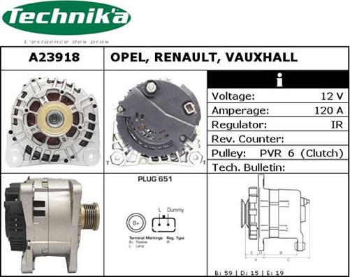 Technika A23918 - Генератор unicars.by