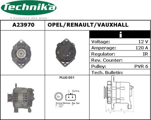 Technika A23970 - Генератор unicars.by