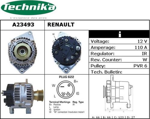 Technika A23493 - Генератор unicars.by