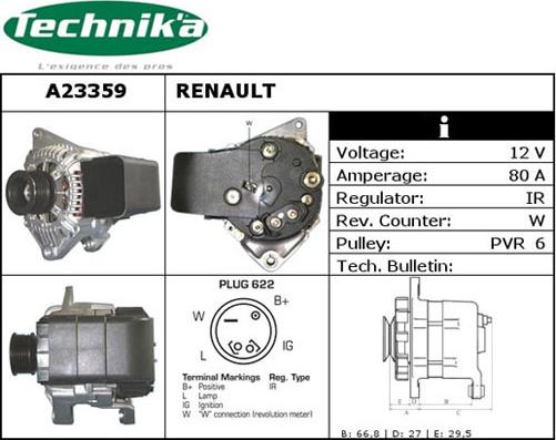 Technika A23359 - Генератор unicars.by