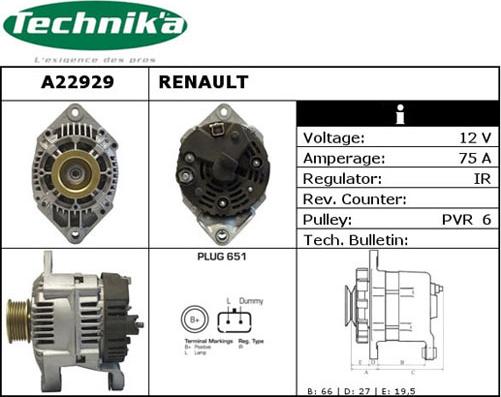 Technika A22929 - Генератор unicars.by