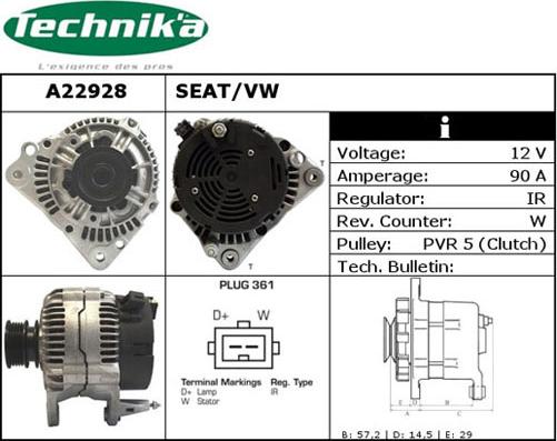 Technika A22928 - Генератор unicars.by