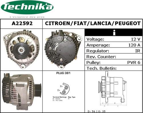 Technika A22592 - Генератор unicars.by