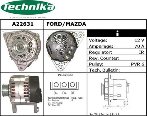 Technika A22631 - Генератор unicars.by