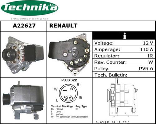 Technika A22627 - Генератор unicars.by