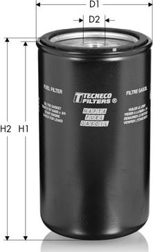 Tecneco Filters GS4139 - Топливный фильтр unicars.by