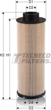 Tecneco Filters GS09670-E - Топливный фильтр unicars.by