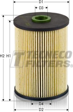 Tecneco Filters GS0936/1-E - Топливный фильтр unicars.by