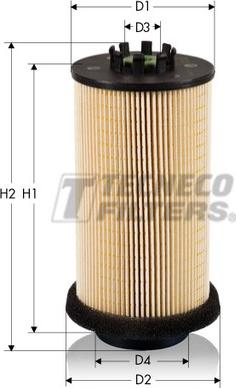 Tecneco Filters GS0600-E - Топливный фильтр unicars.by