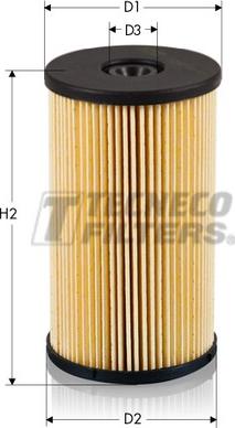 Tecneco Filters GS0825-E - Топливный фильтр unicars.by