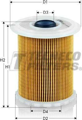 Tecneco Filters GS0300 - Топливный фильтр unicars.by