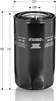 Tecneco Filters GS180 - Топливный фильтр unicars.by