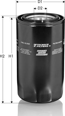 Tecneco Filters GS1235 - Топливный фильтр unicars.by