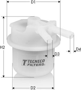 Tecneco Filters IN71 - Топливный фильтр unicars.by