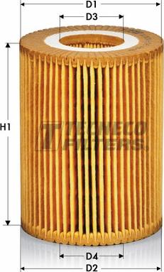 Tecneco Filters OL09547-E - Масляный фильтр unicars.by