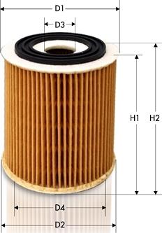 Tecneco Filters OL07087-E - Масляный фильтр unicars.by