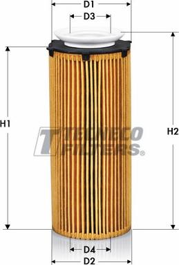 Tecneco Filters OL0720/3-E - Масляный фильтр unicars.by