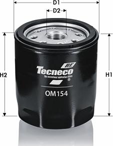 Tecneco Filters OM154 - Масляный фильтр unicars.by