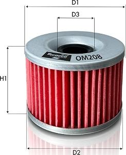 Tecneco Filters OM208 - Масляный фильтр unicars.by