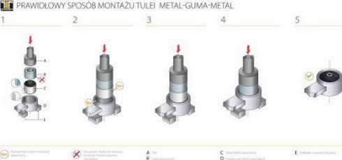 Tedgum TED56630 - Опора стойки амортизатора, подушка unicars.by