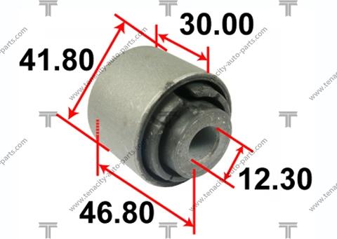 Tenacity AAMHO1054 - Сайлентблок, рычаг подвески колеса unicars.by