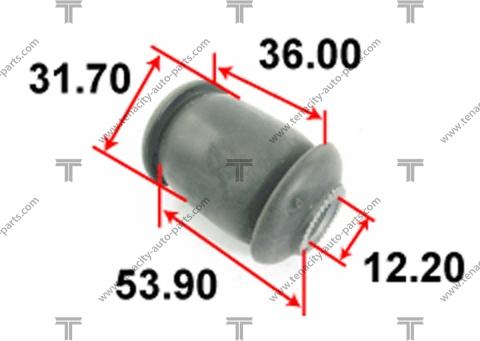 Tenacity AAMHY1006 - Втулка, рычаг подвески колеса unicars.by