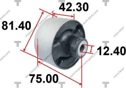Tenacity AAMMI1059 - Сайлентблок, рычаг подвески колеса unicars.by