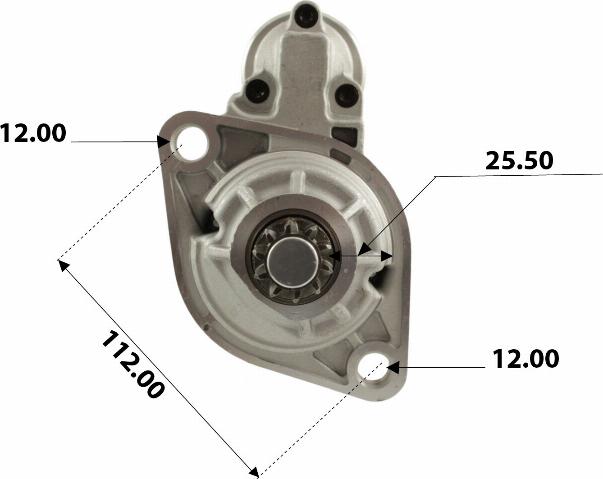 TESLA TECHNICS TT15326 PRO - Стартер unicars.by