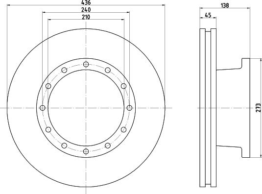 Textar 93096100 - Тормозной диск unicars.by