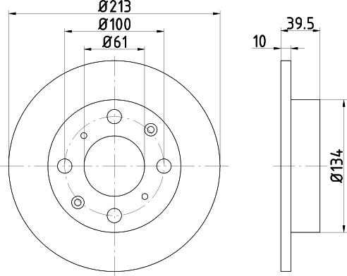 Textar 92046600 - Тормозной диск unicars.by