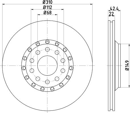 Textar 92122400 - Тормозной диск unicars.by